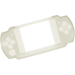 シリコンジャケット クリアホワイト [PSP-2000用]