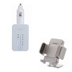 FMIP-305/WH （ホワイト） [iPod用 FMトランスミッター 専用ホルダー付き]