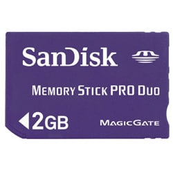 メモリースティックPRODUO 2GB SDMSPD-2048-J61