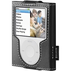 F8Z204-BLK （ブラック） [iPod nano 3rd用 レザーケース]
