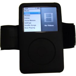 F8Z211 （ブラック） [iPod classic 80GB用 シリコンケース アームバンド付き]