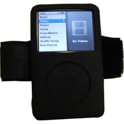 F8Z233 （ブラック） [iPod classic 160GB用 シリコンケース アームバンド付き]