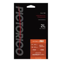 インクジェットペーパー ピクトリコプロ・セミグロスペーパー 半光沢 2Lサイズ 50枚 PPS200-2L/50