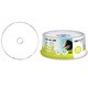CD-R 700MB 48倍速対応 インクジェットプリンター対応 ホワイト ワイドエリアディスク 30枚 CD-R80SPF30