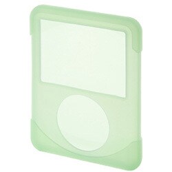 PDA-IPOD30G （グリーン） [iPod nano 3rd用 シリコンケース]