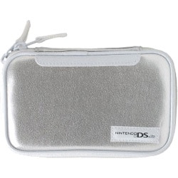 コンパクトポーチDS Lite シルバー [DS Lite/DSi用]