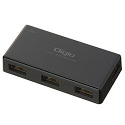 USB2.0ハブ 4ポート ブラック UH-2204SBK