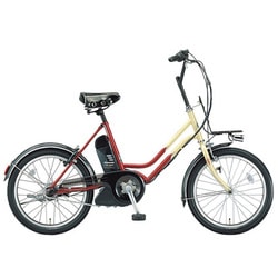 電動アシスト自転車(20型) レッド&ベージュ VEGAS E.A.(べガスE.A.) VG23N8-3P800A0