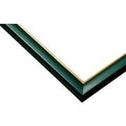 ジグソーパズル用 木製パネル 64-714 ウッディパネルエクセレント ゴールドライン 10 シャイングリーン [50×75cm用]