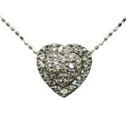 ネックレス N002 K10 WG/WS