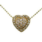 ネックレス N002 K10 YG/WS