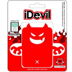 NIP-N/RD3 （レッド） [iPod nano 3rd用 シリコンケース] iDevil