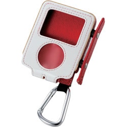 AVD-LCRA3NRD （レッド） [iPod nano 3rd用 ソフトレザーケース]