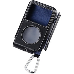 AVD-LCRA6G16BK (ブラック) [iPod classic 160G用 巻取りソフトレザーケース]