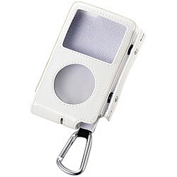 AVD-LCRA6G8WH (ホワイト) [iPod classic 80G用 巻取りソフトレザーケース]
