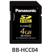 ネットワークカメラ専用SDHCメモリカード 4GB BB-HCC04