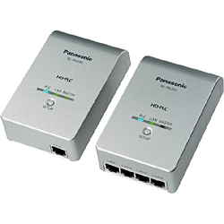 PLCアダプター スタートパック 4ポートタイプ HD-PLC方式 BL-PA204KT