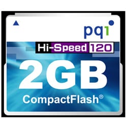 120倍速 コンパクトフラッシュ 2GB QCF12-2G