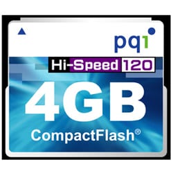 120倍速 コンパクトフラッシュ 4GB QCF12-4G