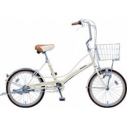 自転車（20型） B-VAM012T（ホワイトベージュ） ヴィアトーレ ミニ（変速機なし）