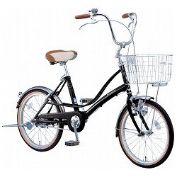 自転車（20型） B-VAM032B（ピュアブラック） ヴィアトーレ ミニ（内装3段変速）