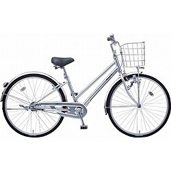 自転車（26型） B-AAS616S（シャトルシルバー） アルエアーS（変速機なし）