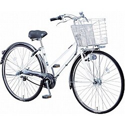 自転車（27型） B-BNP734F（ピュアホワイト） ベルティP・ガチガチロック