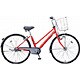 自転車（26型） B-MAY63R（パプリカレッド） マースシティ・ガチガチロック