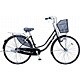 自転車（26型） B-MAW635B（ピュアブラック） マースW・ガチガチロック（内装3段変速）