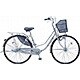 自転車（27型） B-MAW735S（プラズマシルバー） マースW・ガチガチロック（内装3段変速）