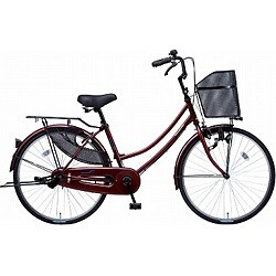 自転車（24型） B-ATB414R（ワインレッド） アーネスト・ブラックバージョン