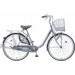 自転車（24型） B-AAU416S（シャトルシルバー） アルエアーU(変速機なし）