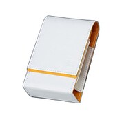 IXY DIGITAL専用タイプ 本革デジカメケース ホワイト BSDA04CIXWH