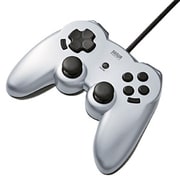 USBゲームパッド 12ボタン シルバー JY-P72US