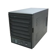USB2.0接続 3.5インチ HDD 外付けハードディスクケース SATA 4台はい~る Kit USB ブラック NV-HS401UB