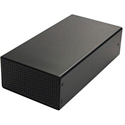 SDB2UE-BK [eSATA/USB2.0接続 3.5インチ SATA-HDD内蔵用ハードディスクケース 2台用 ブラック]