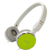スマートスリムスタイリッシュヘッドホン Sfit ZUM-80120 （ライムイエロー）