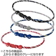 RAKUWAネック X30 [チタンネックレス （65cm・グレー/ホワイト）]