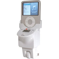 MIPTC-NANO3 （ホワイト） [iPod nano 3rd用 FMトランスミッター＆カーチャージャー]  iTranser Nano III