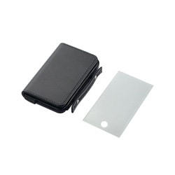 AVD-LCRA1TBK （ブラック） [iPod touch用 ソフトレザーケース]