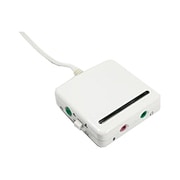スピーカー/ベッドセット切り替え器 音声端子用 白 ESKA1W