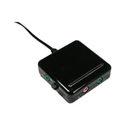 スピーカー/ベッドセット切り替え器 音声端子用 黒 ESKA1K