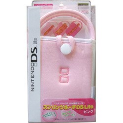 スプリングポーチDSLite ピンク [DSLite用]