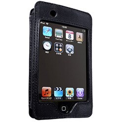 S1LC411K （ブラック） [iPod touch用 レザーケース]
