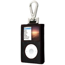 TUN-IP-100112 （ブラック/レッドスティッチ） [iPod classic/iPod 5G用 キャリングケース] PRIE Ambassador for iPod classic