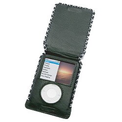 TUN-IP-100125 (ブラック) [iPod nano 3rd用 キャリングケース] PRIE Moccasin nano 3G Black Nappa Leather