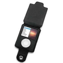 TUN-IP-100129 （ブラック） [iPod nano 3rd用 キャリングケース] PRIE Rawhide nano 3G