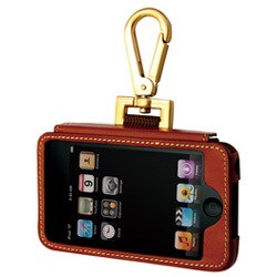 TUN-IP-100134 （キャラメルブラウン） [iPod touch用 キャリングケース] PRIE Ambassador SideHook for iPod touch