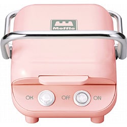 モッフルメーカー（1個焼き） ミルクピンク MMH-100MP