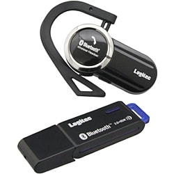 Bluetooth 2.0+EDR対応 ハンズフリーヘッドセット USBアダプタ セットモデル LBT-HS111C2